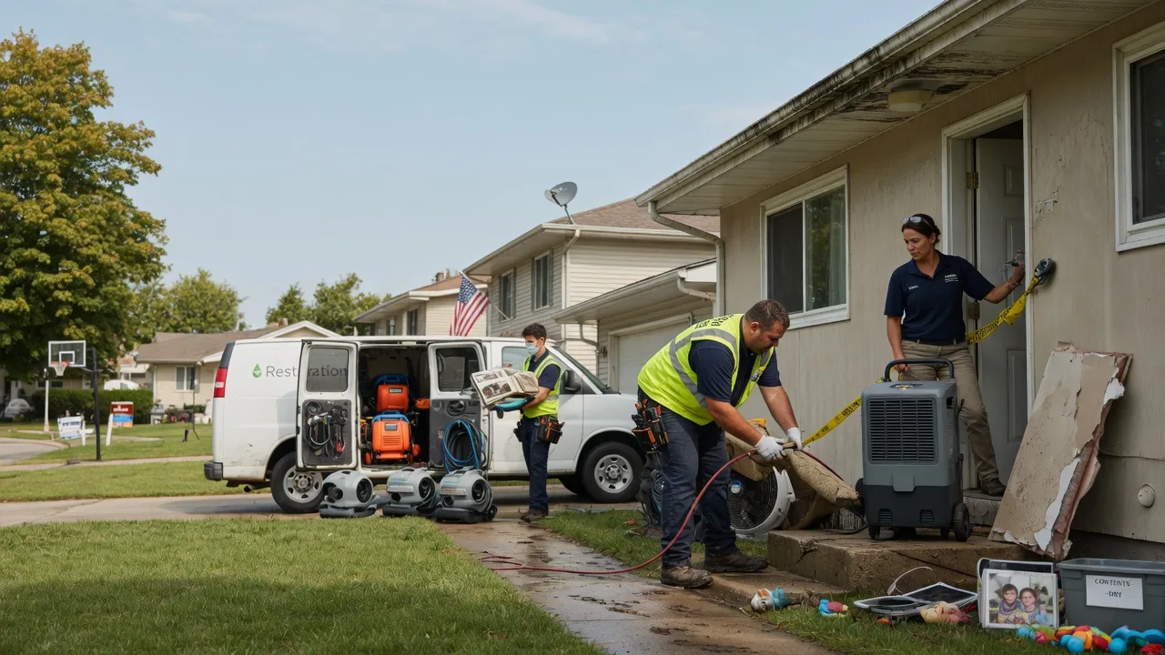 Water Damage Restoration in Powers Lake, ND near me